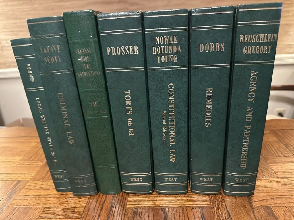 West Publishing law books
